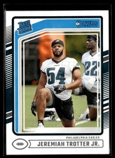 2024 Panini Donruss Football Rated Rookie #334 Jeremiah Trotter Jr. RC