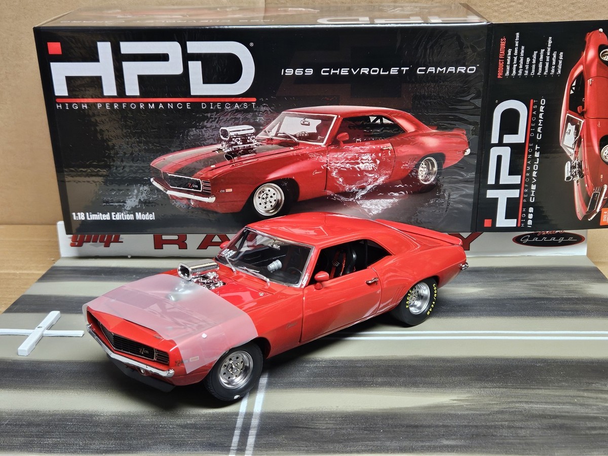 GMP ACME 1:18 1969 CHEVROLET CAMARO HOLESHOT HPD EXCLUSIVE #045