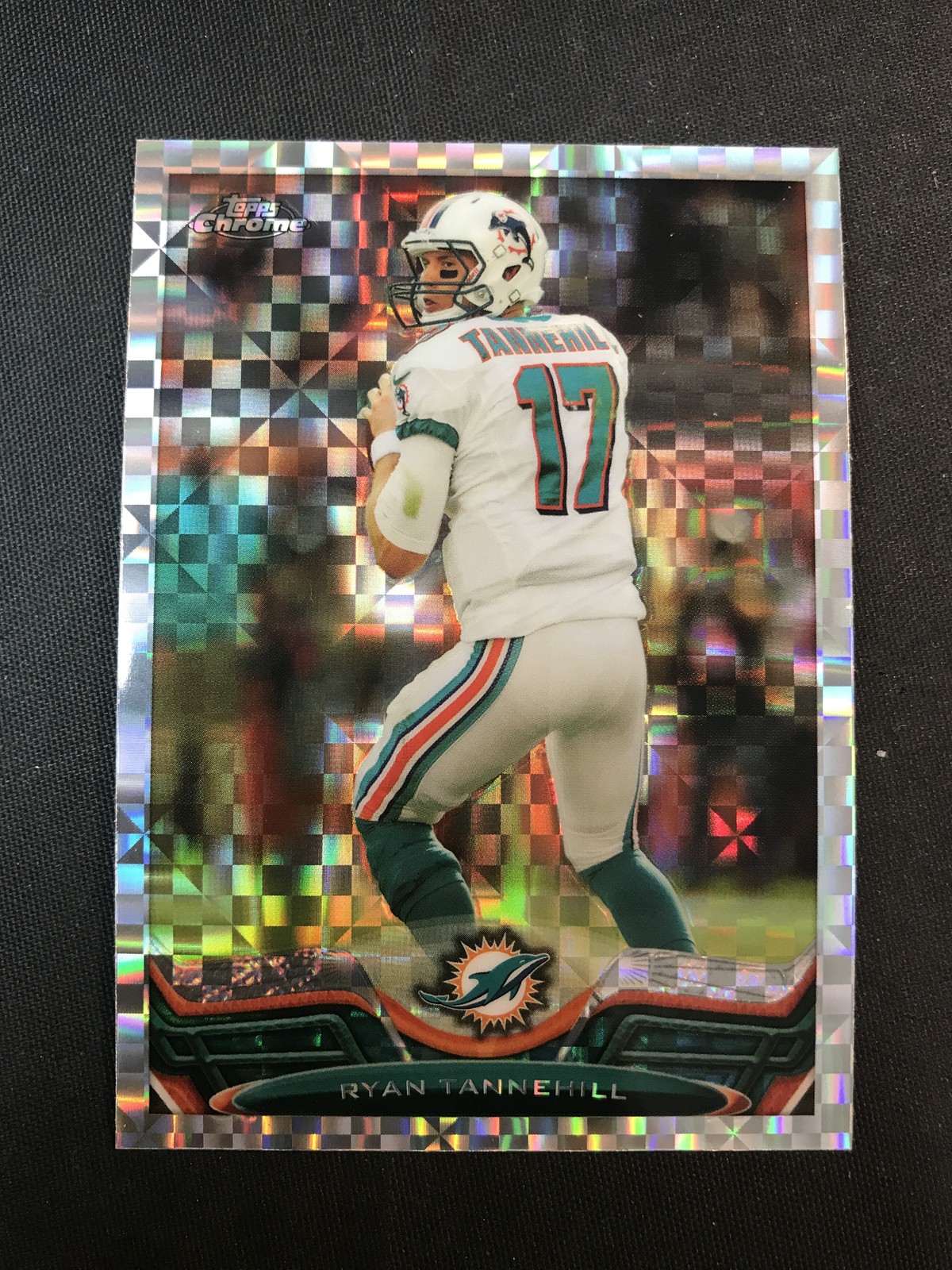 2013 Topps Chrome #176 Ryan Tannehill Miami Dolphins XFractor