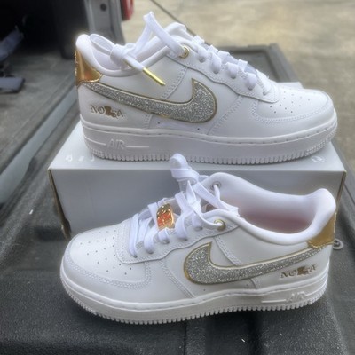 Nike Air Force 1 Low NOLA New Orleans GS Size 4Y Women 5.5 DZ5292-100 New