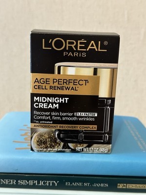 L'Oreal Paris Age Perfect Cell Renewal Midnight Cream  Antioxidant Firming 1.7