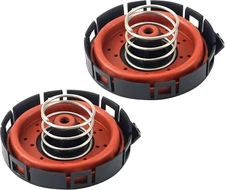 2pcs Crankcase Vent Valve PCV Pressure Regulating Valve For BMW 11127547058