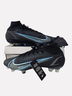 Nike Mercurial Superfly 8 Elite FG Black Photo Blue | eBay