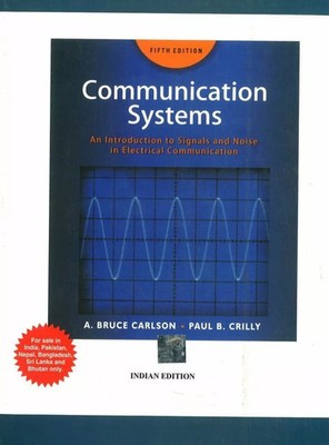 Communication Systems by A. Carlson, Paul Crilly 5th INTL ED-9780071321174