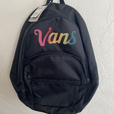 Vans Women/Girl Ranged 2 Black Laptop Backpack VN0A7UFNJNH - NWT