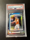 2024 Panini Donruss Rated Rookie Bo Nix #369 Optic Preview Football Emoji Prizm