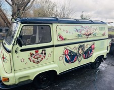 1979 Renault Estafette truck van tattoo bus possibly food drink van