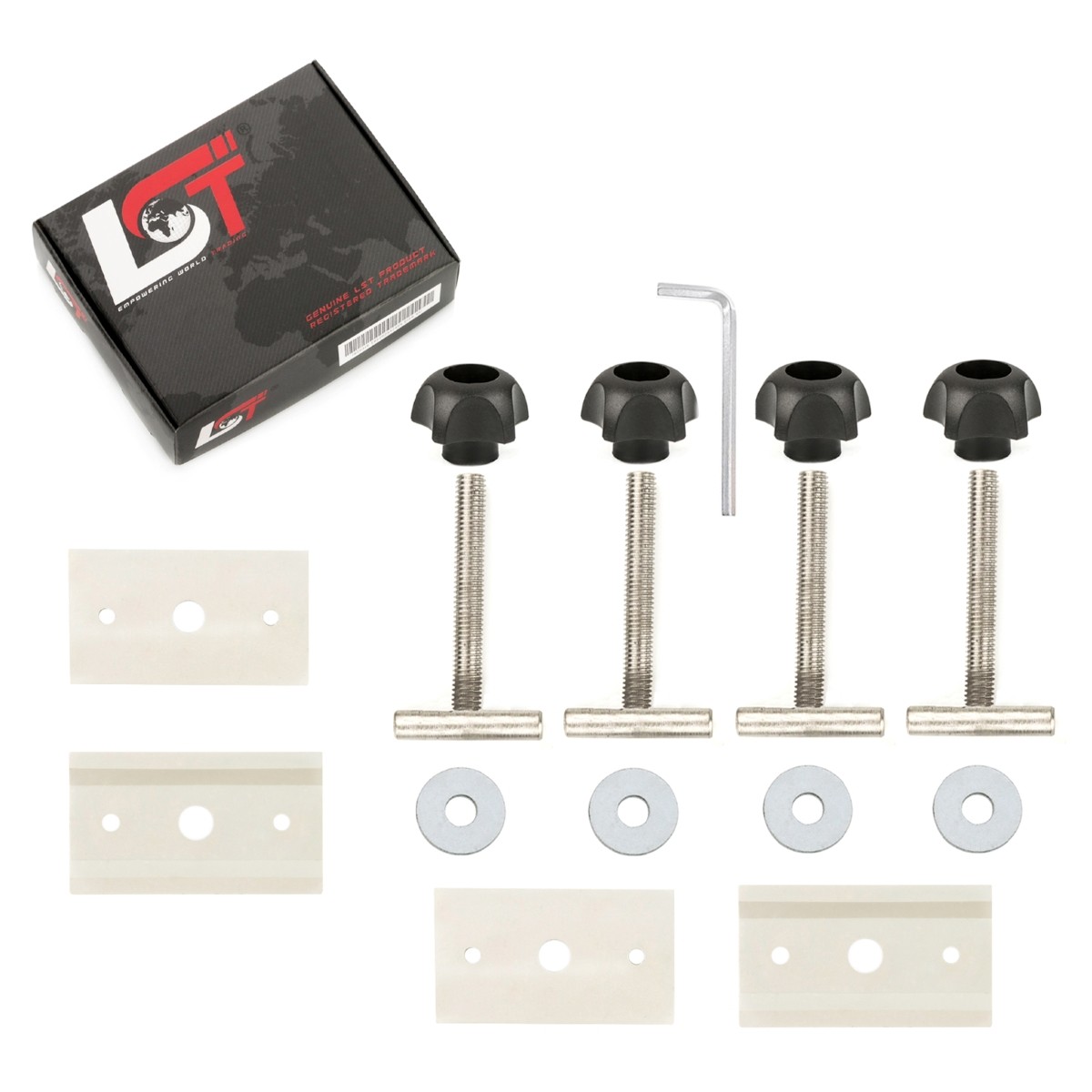 Set rail screws 60mm slider Multiflexboard for VW TRANSPORTER T5 T6