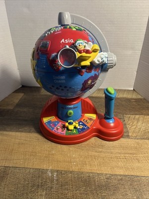 VTech Learn And Fly Adventure Globe Atlas Children Educational Interactive Map