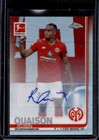2019 Topps Chrome Bundesliga Robin Quaison Auto #22 FSV Mainz