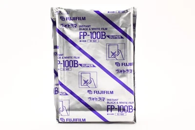 [Inutilisé] Fujifilm Fuji FP-100B Super Instant N&B Film expiré 2001/07 du... - Photo 1/4