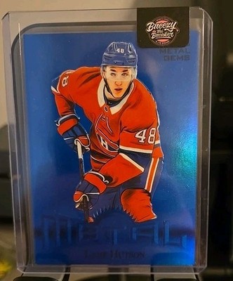 25-26 Metal Universe Lane Hutson Blue  Retro PMG 48/50 RT-13