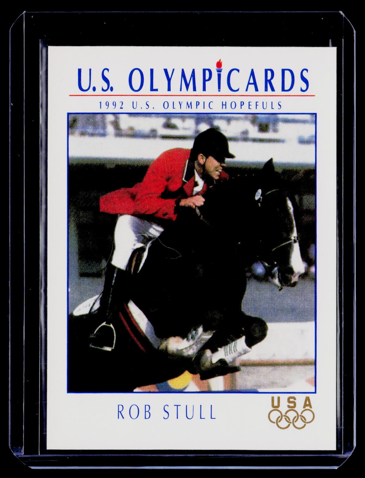 1992 Impel Olympicards: 1992 U.S. Olympic Hopefuls #55 Rob Stull