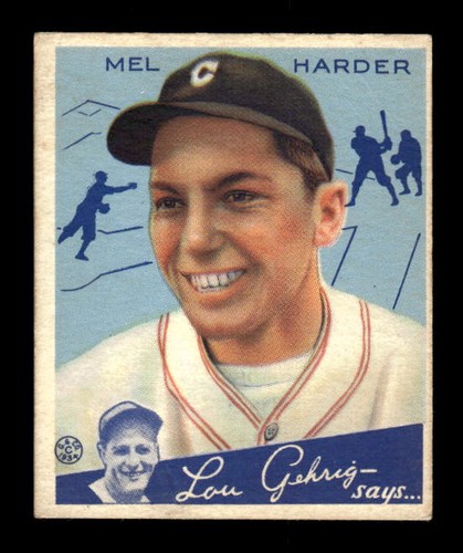 1934 Mel Harder #66
