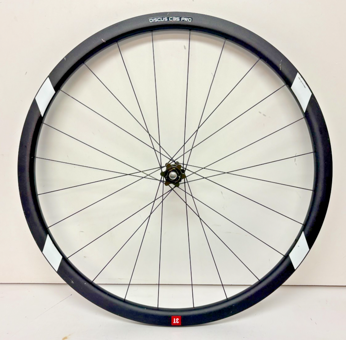 3T discus C35pro ホイール アルミ XDR SRAM 12s 3T DISCUS C35 PRO Black Aluminum 15x100mm Thru Axle Disc 700C CX