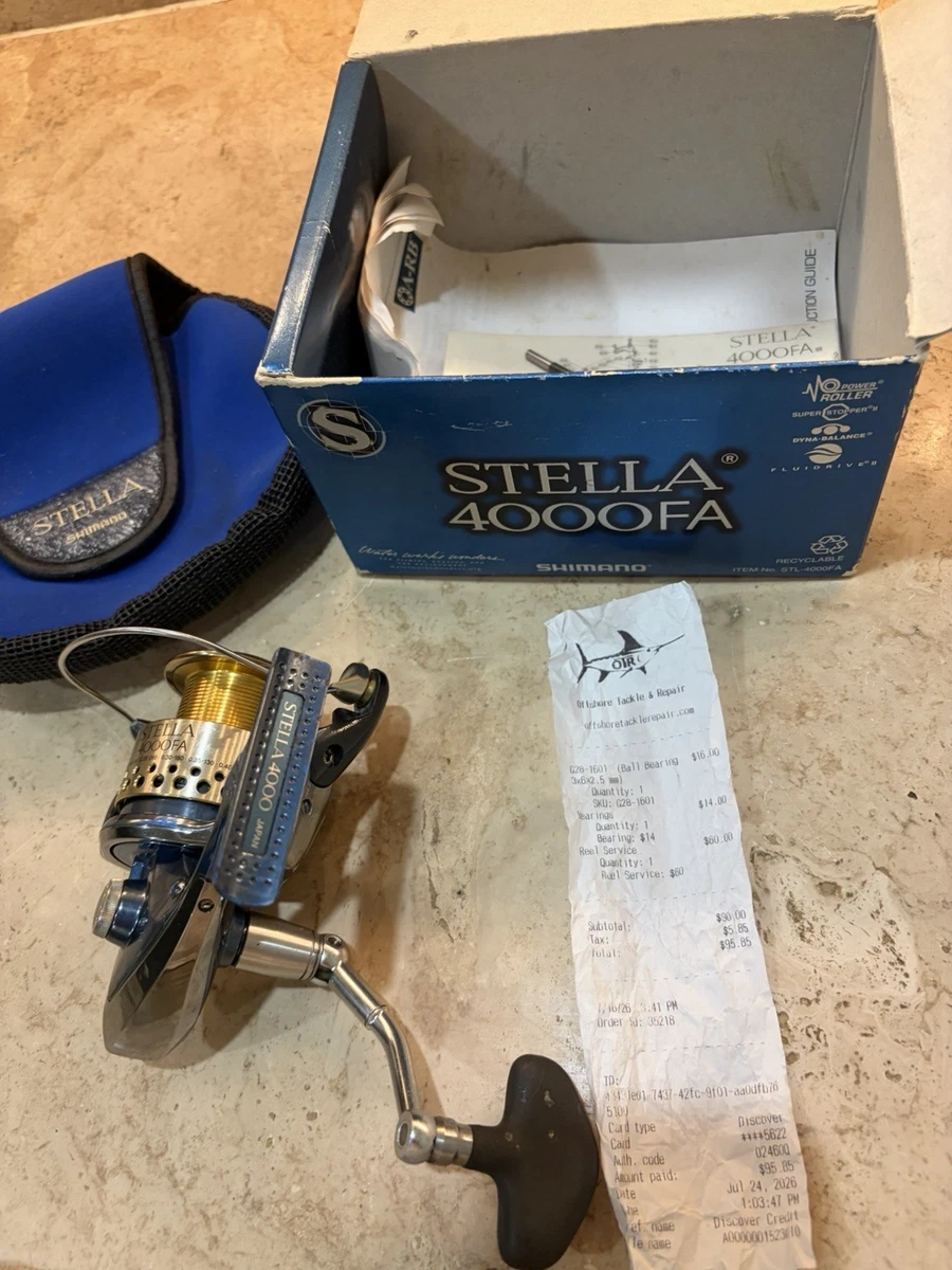 Shimano Stella 4000 Spinning Fishing Reels for sale | eBay