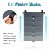 Eurowagens Hochwertiger Retractable Auto Baby Sonnenschutz Vorhang Sichtschutz