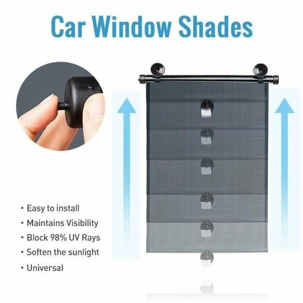 Eurowagens Hochwertiger Retractable Auto Baby Sonnenschutz Vorhang Sichtschutz-image