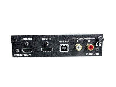 Crestron DMC-HD HDMI Input Output Card w/ USB HID & RCA Audio   Tested