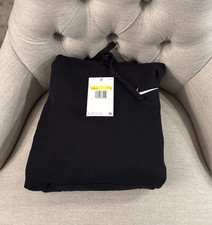 Women's Size SMALL Nike Training Pullover Fleece Hoodie, Black CJ1789-010
