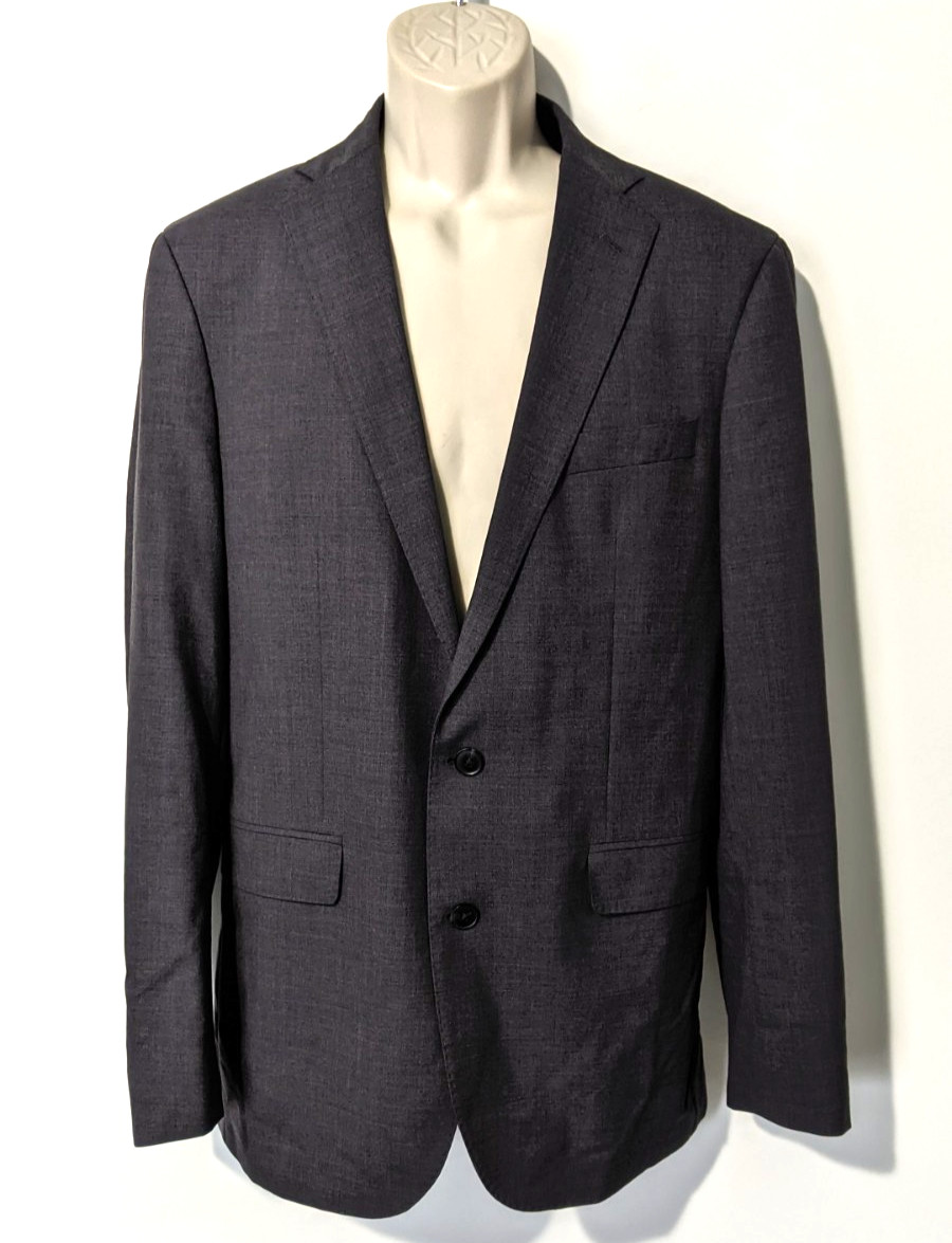 Cole Haan Grand OS Mens Blazer Suit Jacket Sz 42 L 2-Button 