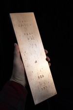 11 LB Copper Bar, 999 Pure Copper Bullion Art, USA Made, Veteran Owned, Heavy 