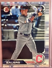 Jake Bauers 2019 Bowman Rookie Card #76 Cleveland Indians RC MLB Baseball. rookie card picture