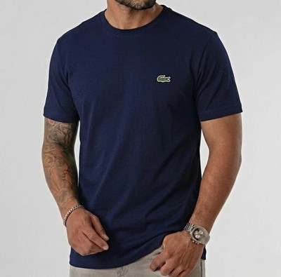 Lacoste Herren T-Shirt Baumwolle Farbe Navy