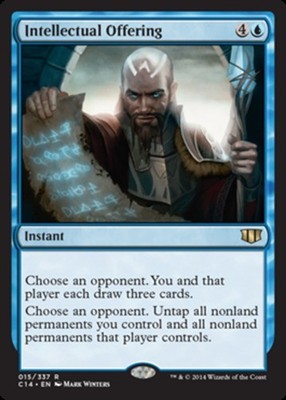 x1 Intellectual Offering R MTG Commander 2014 M/NM, English