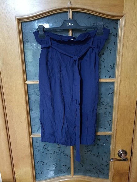 Women & Other Stories Skirt Navy Viscose 40 / L / #3IBZ