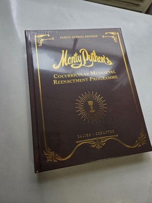 Monty Python's Cocurricular Mediaeval Reenactment Programme with dice