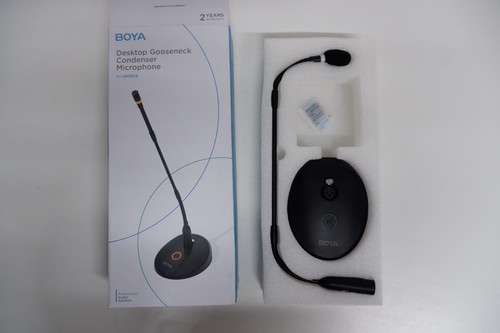 Boya Desktop Condenser Podium Microphone, 18" Bi-fold Gooseneck Microphone - 第 1/7 張圖片