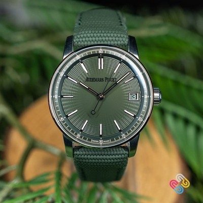 2025 Audemars Piguet Code 11.59 Green Dial 41mm 15210ST.OO.A056KB.01