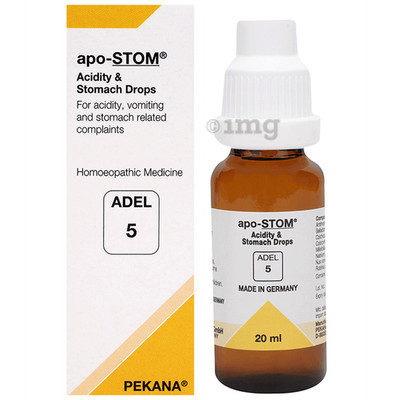 ADEL 5 Drops 20ml Pack apo-STOM Adel Pekana Germany OTC Homeopathic Drops
