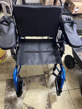 Quickie Quickie 2 Manual Wheelchair Foldable Lightweight Black Blue Aluminum