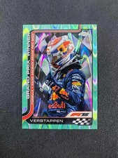 2025 Topps Chrome F1 Max Verstappen Aqua RayWave 158/199 #94 CRK