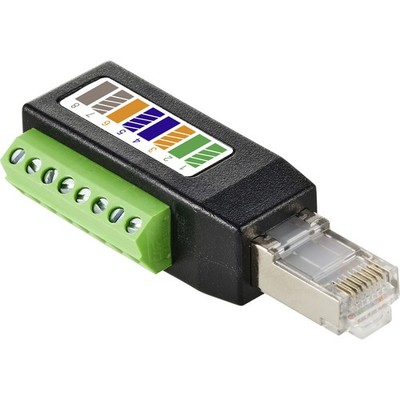 TRU COMPONENTS TC-11503196 TC-RJ45-TB Verbinder RJ-45     1 St.