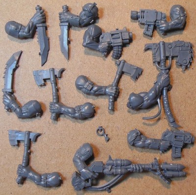 Warhammer 40K Space Orks Kill Team Ork Kommandos - Slugga Axes Rokkit - Bits #B