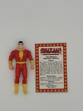 1986 Kenner DC Super Powers SHAZAM Vintage Action Figure No Cape w/ File Card