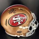 PATRICK WILLIS Signed AUTHENTIC Full Size Helmet On Field 49ers (Fanatics)