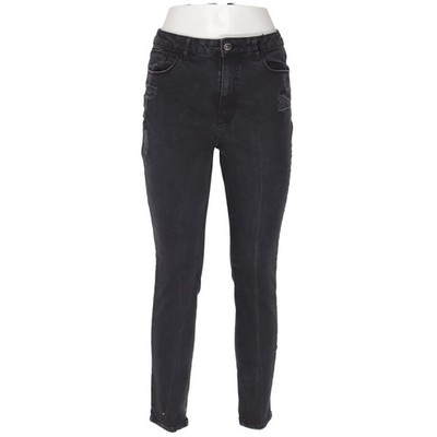 Kiabi, Jeans, Größe: 36, SKINNY, Schwarz, Baumwolle/Elasthan, Einfarbig #RFk