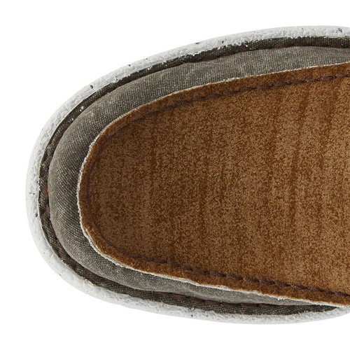 Justin Boots Waker Moc Toe Slip Ons Mens Beige Casual Shoes JM320 - Picture 4 of 5