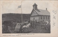 Village School Sheffield VT Published By Griffin Simpson 1908 Postcard
