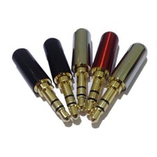5 Pcs Audio Plug Jack to Converter Earphone Adaptor Headset Adapter