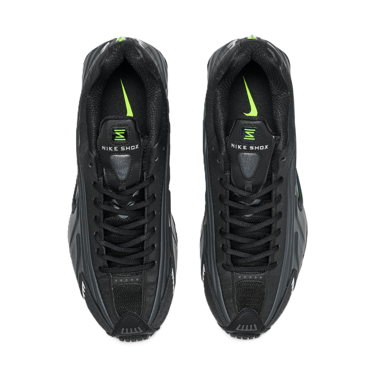 Nike Shox R4 Anthracite Multi-Color Black IQ0574-060 Men's Size