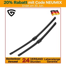 Scheibenwischer kompatibel mit Opel Astra H Caravan 2004-2013 24"/24" ABS Gummi