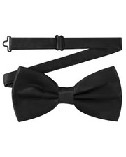 AWAYTR Men's Pre Tied Bow Ties for Wedding Party Fancy Plain Adjustable Bowti...