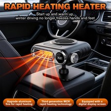 1200W Heater Portable Heating  Fan Defroster Demister for Car Truck DC 12V