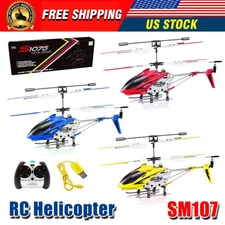 New Syma Mini RC Helicopter Phantom 3.5CH Metal Remote Control Helicopter GYRO