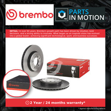 2x Brake Discs Pair Vented fits BMW Z4 E85, E86 3.0 Front 06 to 08 325mm Set New